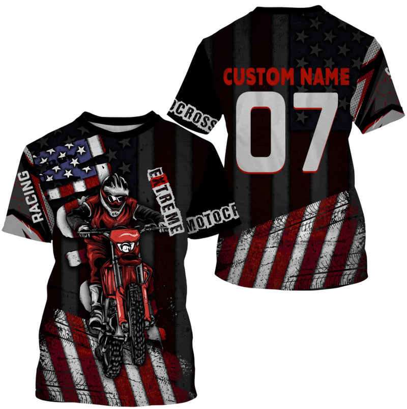 Bikergod Motorcycle Custom Name And Number  T-shirt Design 3D Full Printed Sizes S - 5XL - NMTM336
