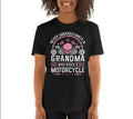 Bikergod Motorcycle Never Underestimate A Grandma Who Rides A Motorcycle T-shirt, Crew-neck Sweatshirt, Hoodie, Tank Top, V-neck T-shirt Design 2D Full Printed Sizes S - 5XL - NAMA302