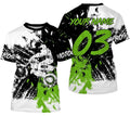 Bikergod Motorcycle Custom Name And Number  T-shirt Design 3D Full Printed Sizes S - 5XL - NMTM346