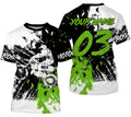 Bikergod Motorcycle Custom Name And Number  T-shirt Design 3D Full Printed Sizes S - 5XL - NMTM346