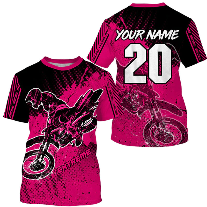 Bikergod Motorcycle Custom Name And Number  T-shirt Design 3D Full Printed Sizes S - 5XL - NMTM335