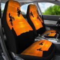 Bikergod Motorcycle Motocross Dirt Bike CAR SEAT COVERS - NAQA408