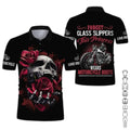 Bikergod Motorcycle This Princess Wears Motorcycle Boots Polo Design 3D Full Printed Sizes S - 5XL NALA172S