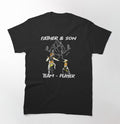Bikergod Motorcycle Father and Son Team Players T-shirt Design 2D Full Printed Sizes S - 5XL - NAZA238