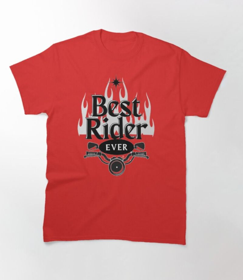 Bikergod Motorcycle Best rider ever T-shirt Design 2D Full Printed Sizes S - 5XL - NAPA593