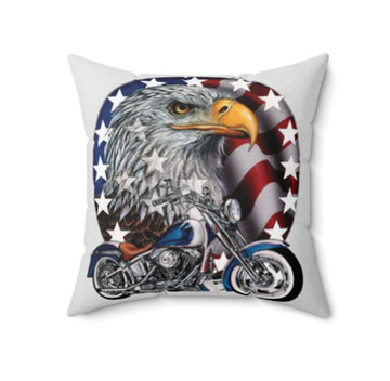 Bikergod Motorcycle Fourth of July Independence Day Pillow Case Design 3D Full Printed NAXA71S
