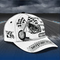 Bikergod Motorcycle Racing Is My Favorite Season Custom Name Classic Cap NMQI98