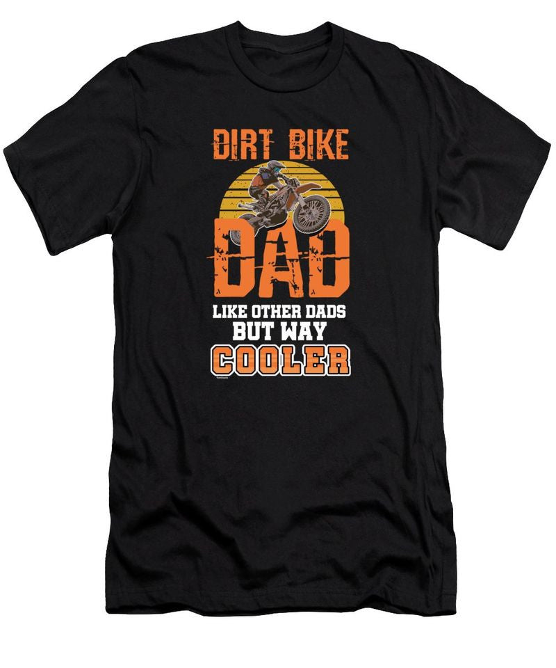 Bikergod Motorcycle Dirt Bike Dad Like Other Dads But Way Much Cooler T-shirt Design 2D Full Printed Sizes S - 5XL - TLUA17B
