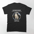 Bikergod Motorcycle Father Biker Daughter Biker T-shirt Design 2D Full Printed Sizes S - 5XL - NAZA263
