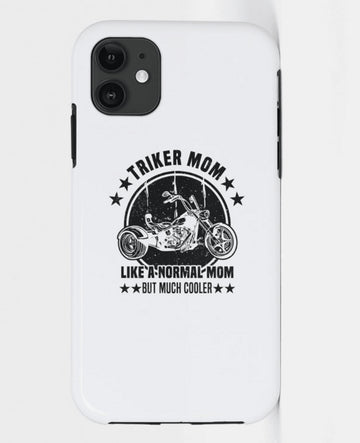 Bikergod Motorcycle Biker Triker Mom Like A Normal Mom But Much Cooler Phone Case Cover TLQA439