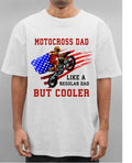 Bikergod Motorcycle Motocross Dad T-shirt Design 2D Full Printed Sizes S - 5XL - NAYA395
