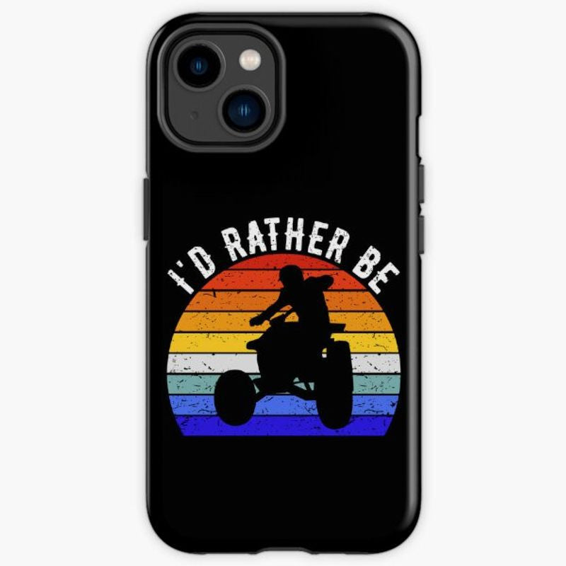 Bikergod Motorcycle Biker I'd Rather Be Phone Case Cover TLWA147