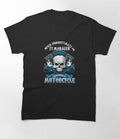Bikergod Motorcycle Never Underestimate An It Manager With A Motorcycle T-shirt Design 2D Full Printed Sizes S - 5XL - NAKA319