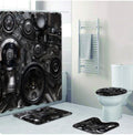 Bikergod Motorcycle Motor Machine Bathroom Decor Set NMBR30