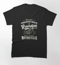 Bikergod Motorcycle Never Underestimate A Grandpa Who Rides Motorcycle T-shirt Design 2D Full Printed Sizes S - 5XL - NAKA323