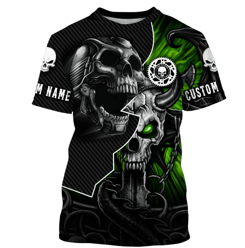 Bikergod Motorcycle Live To Ride Ride To Live Custom Name T-shirt Design 3D Full Printed Sizes S - 5XL - NMQI143