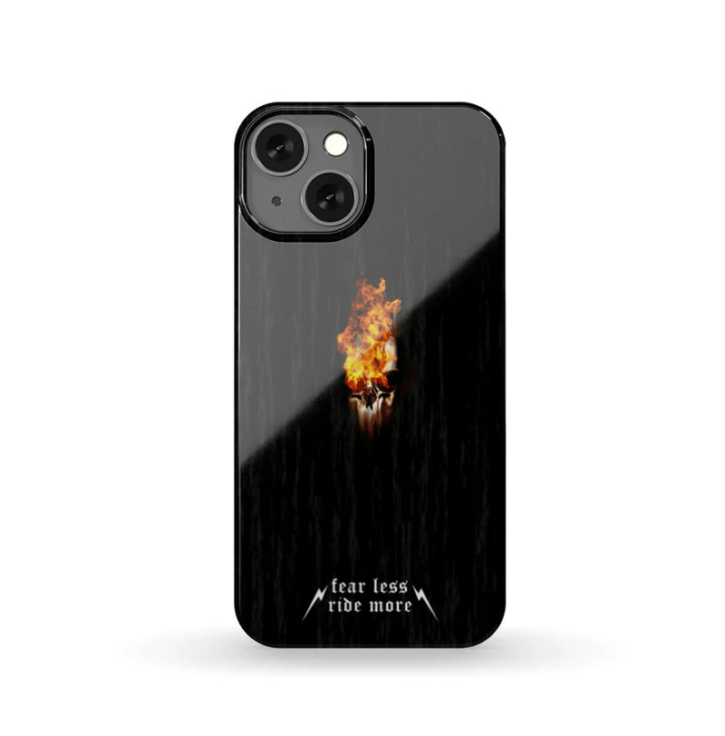 Bikergod Motorcycle Fear Less Ride More Phone Case Cover NMPC059
