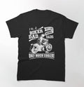Bikergod Motorcycle I'm A Biker Dad T-shirt Design 2D Full Printed Sizes S - 5XL - NATA550