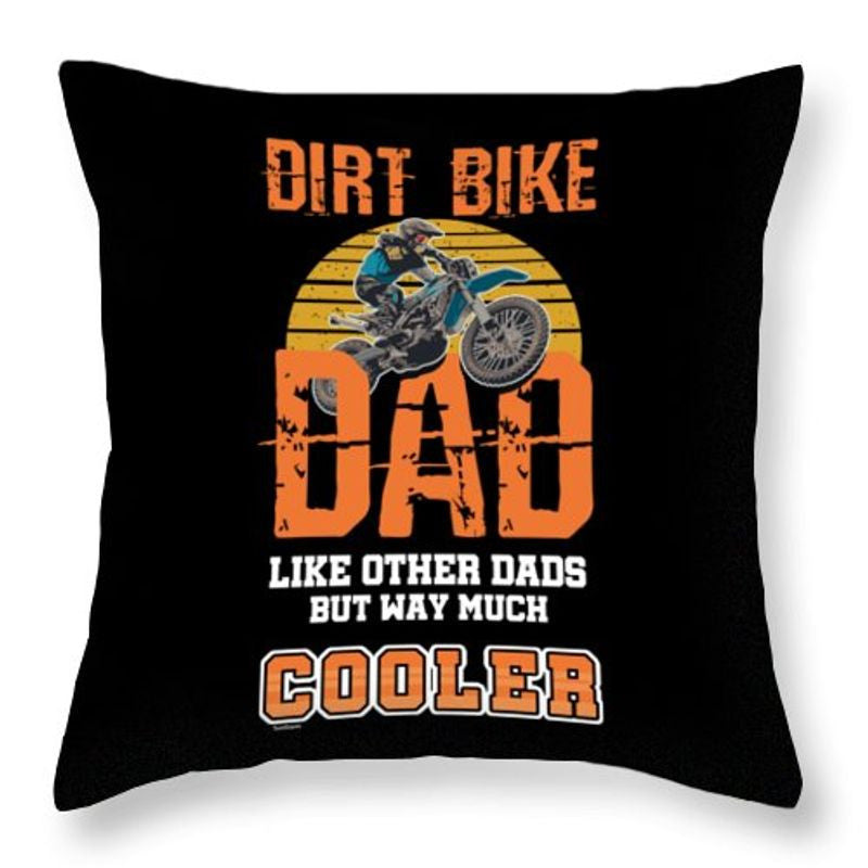 Bikergod Motorcycle Dirt Bike Dad Like Other Dads But Way Much Cooler Pillow Case Design 3D Full Printed TLUA14A