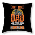 Bikergod Motorcycle Dirt Bike Dad Like Other Dads But Way Much Cooler Pillow Case Design 3D Full Printed TLUA14A