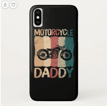 Bikergod Motorcycle Biker Daddy Phone Case Cover NMPC018