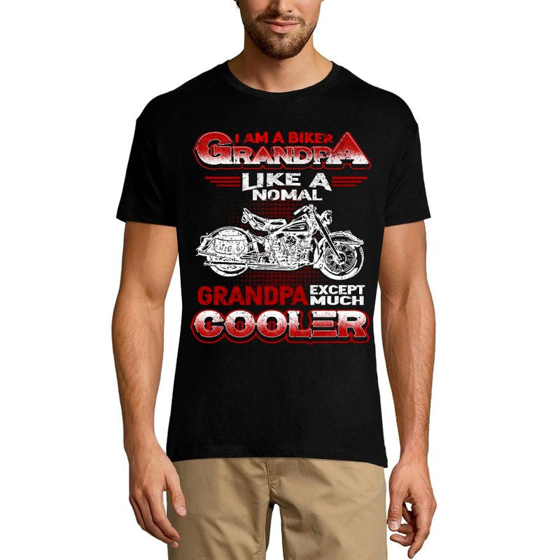 Bikergod Motorcycle I am a Biker Grandpa Like a Normal Grandpa Except Much Cooler T-shirt Design 2D Full Printed Sizes S - 5XL - NAIA78