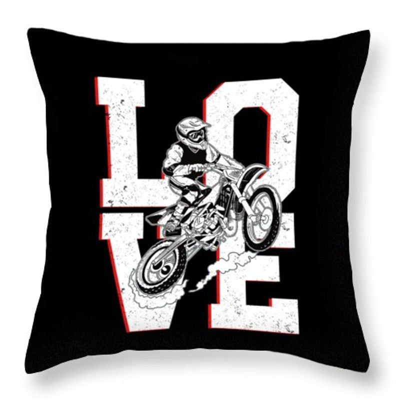 Bikergod Motorcycle Love Motocross Pillow Case Design 3D Full Printed NAXA158