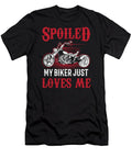 Bikergod Motorcycle My Biker Just Loves Me T-shirt Design 2D Full Printed Sizes S - 5XL - NAXA160