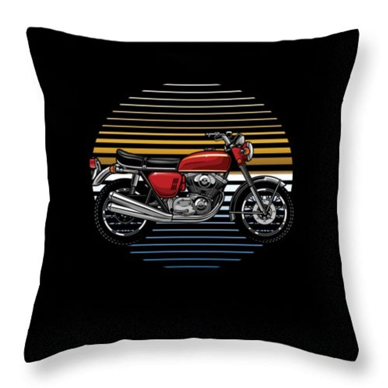 Bikergod Motorcycle Retro Vintage Motocross Pillow Case Design 3D Full Printed NAXA137