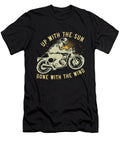 Bikergod Motorcycle Up with the sun gone with the wind T-shirt Design 2D Full Printed Sizes S - 5XL - TLUA27B