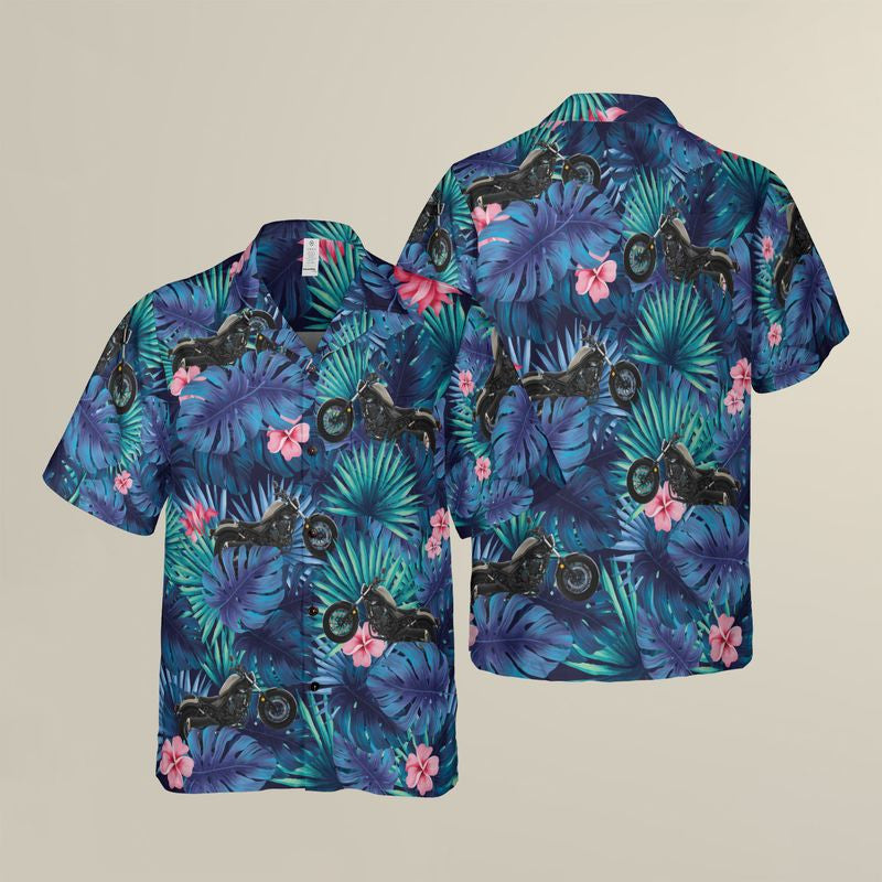 Bikergod Motorcycle Aloha Hawaii Shirt Design 3D Full Printed Sizes S - 5XL NASA502
