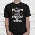 Bikergod Motorcycle Real Grandpas Ride Motorcycles T-shirt Design 2D Full Printed Sizes S - 5XL - NANA311