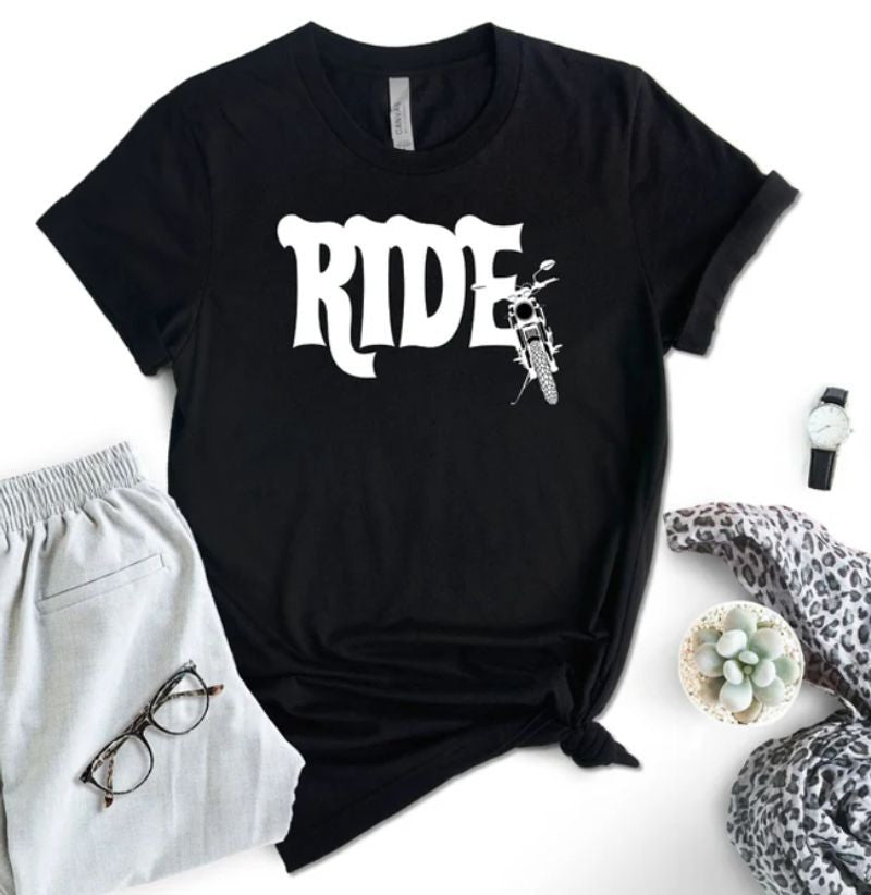 Bikergod Motorcycles Ride Motorbike T-shirt Design 2D Full Printed Sizes S - 5XL - NAEA286