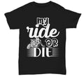 Bikergod Motorcycles My Ride Or Die T-shirt Design 2D Full Printed Sizes S - 5XL - NAEA304