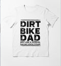 Bikergod Motorcycle Dirt Bike Dad T-shirt Design 2D Full Printed Sizes S - 5XL - NAPA616