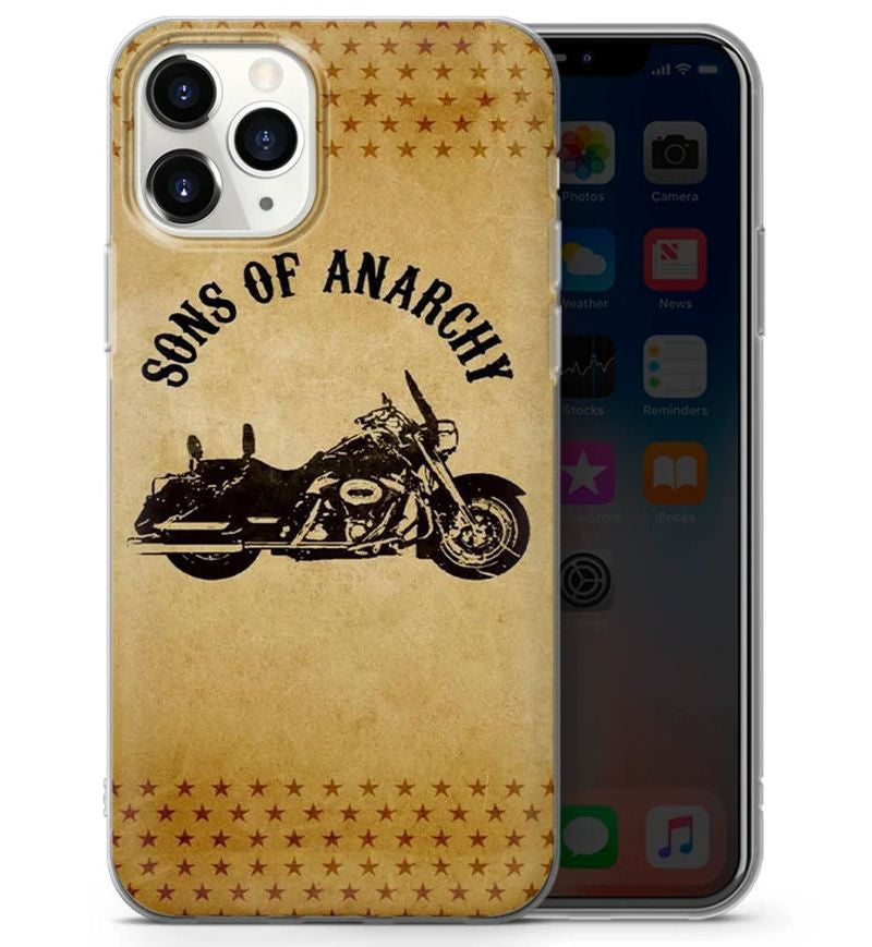 Bikergod Motorcycle Biker Son Of Anarchy Phone Case Cover NMPC035