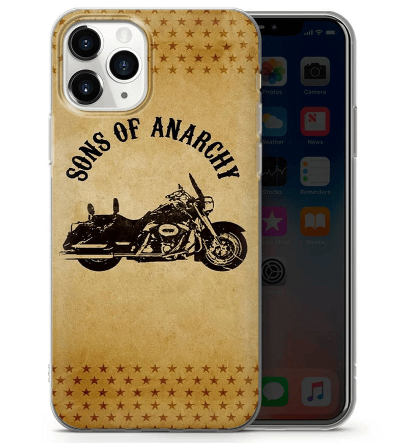 Bikergod Motorcycle Biker Son Of Anarchy Phone Case Cover NMPC035