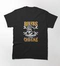 Bikergod Motorcycle Bikers Don't Go Grey We Turn Chrome T-shirt Design 2D Full Printed Sizes S - 5XL - TLEA236