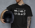 Bikergod Motorcycle The Like That We Like T-shirt Design 2D Full Printed Sizes S - 5XL - NAYA362