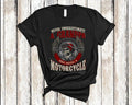 Bikergod Motorcycle Never Underestimate A Grandpa Motorcycle T-shirt Design 2D Full Printed Sizes S - 5XL - NARA524