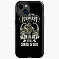 Bikergod Motorcycle Biker Weekend Forecast Braap With A Chance Of Dirt Phone Case Cover TLWA190