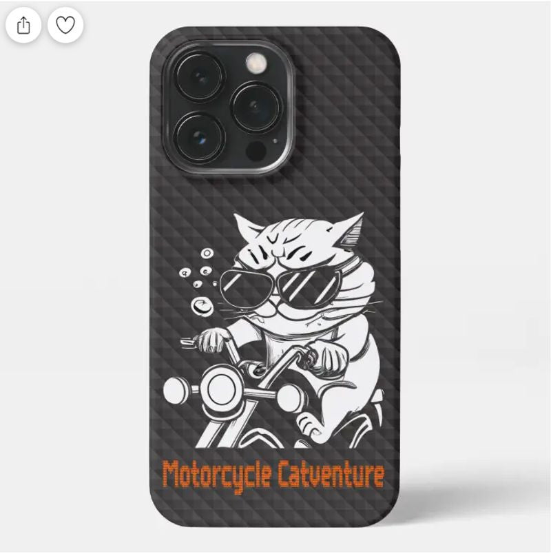 Bikergod Motorcycle Biker Motorcycle Catventure Phone Case Cover NMPC015