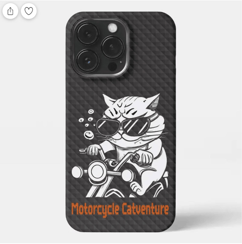 Bikergod Motorcycle Biker Motorcycle Catventure Phone Case Cover NMPC015