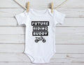 Bikergod Motorcycle Future Riding Buddy COTTON Baby Onesie Bodysuit NAVA352