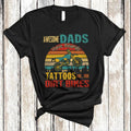 Bikergod Motorcycle Awesome Dads Have Beards Tattoos And Ride Dirt Bikes T-shirt Design 2D Full Printed Sizes S - 5XL - NARA555