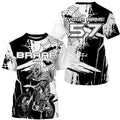 Bikergod Motorcycle Braap Custom Name And Number T-shirt Design 3D Full Printed Sizes S - 5XL - NMQI143
