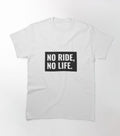 Bikergod Motorcycle No Ride, No Life T-shirt Design 2D Full Printed Sizes S - 5XL - NAKA365