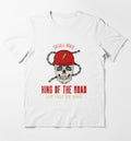 Bikergod Motorcycle Skull Bike King Of The Road T-shirt Design 2D Full Printed Sizes S - 5XL - TLEA237