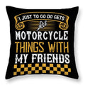 Bikergod Motorcycle I just to go do motorcycle things with my friends Pillow Case Design 3D Full Printed TLUA25A