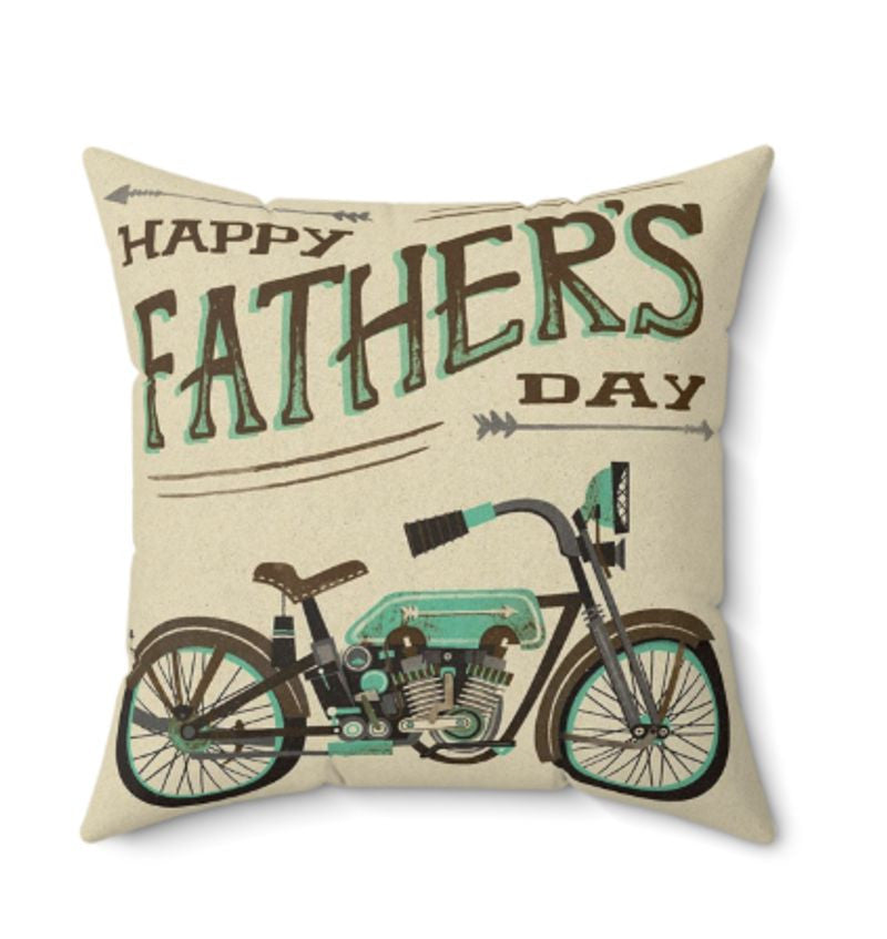 Bikergod Motorcycle Happy Father's Day Pillow Case Design 3D Full Printed NAXA81S